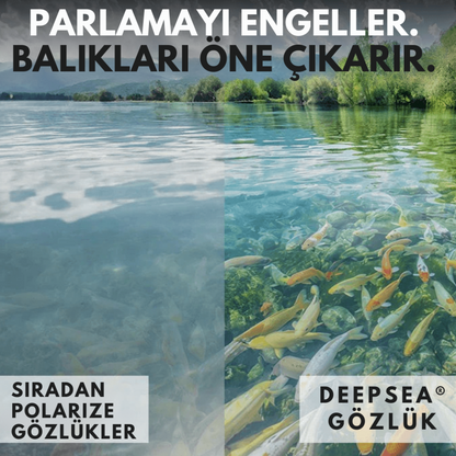 DeepSea® |‎ Ultra-Polarize Balıkçı Gözlüğü